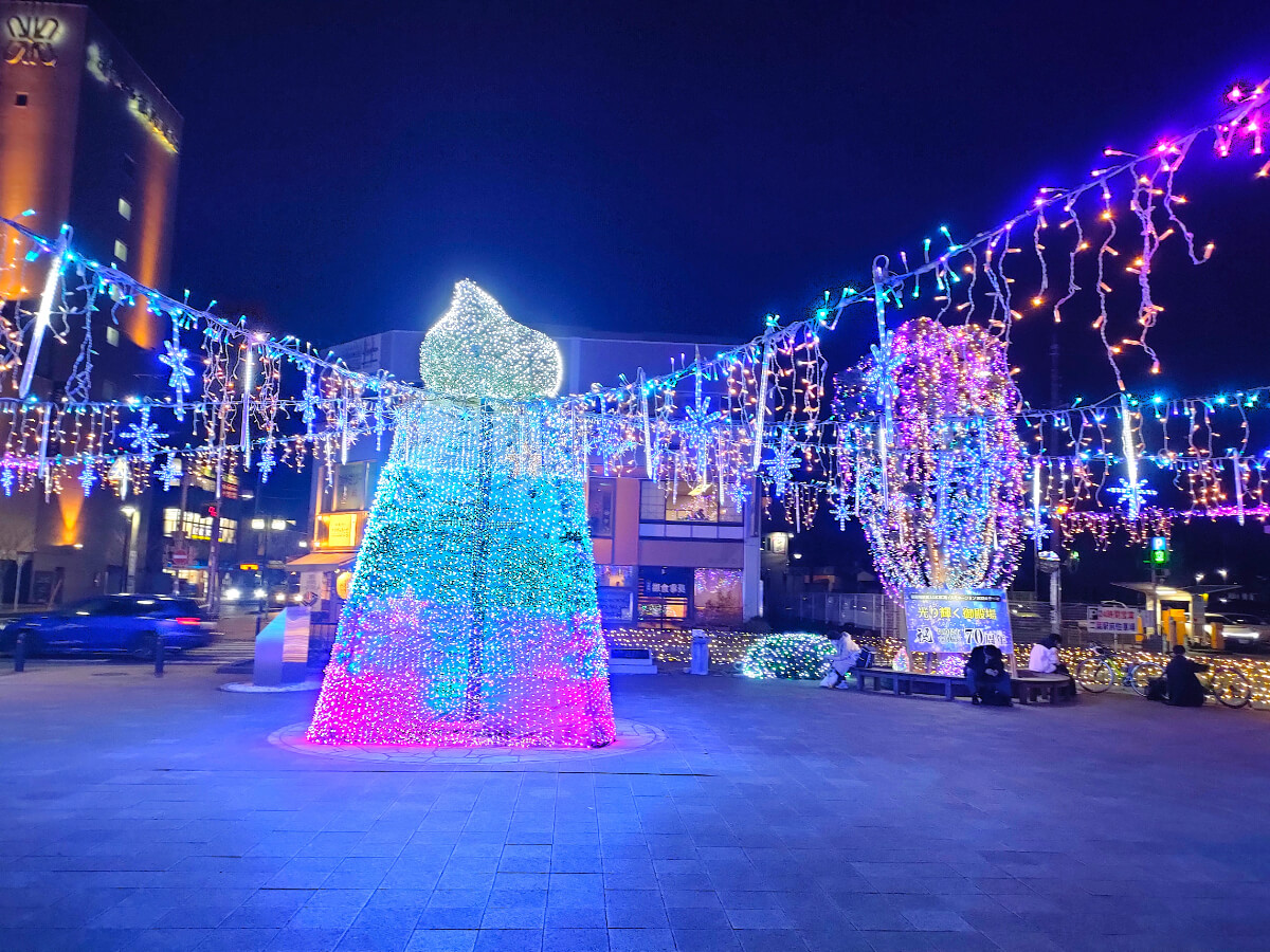 御殿場駅 イルミネーション