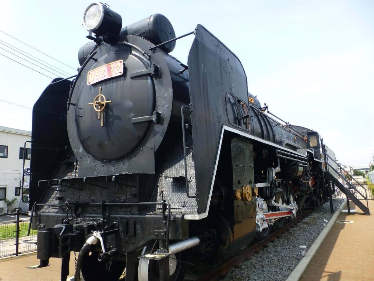 御殿場駅 ポッポ広場 D52蒸気機関車