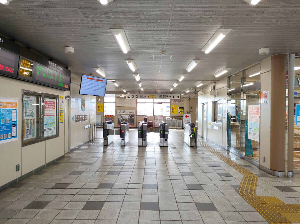 御殿場駅 改札口