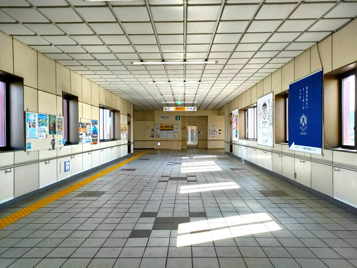 御殿場駅 乙女口　連絡通路