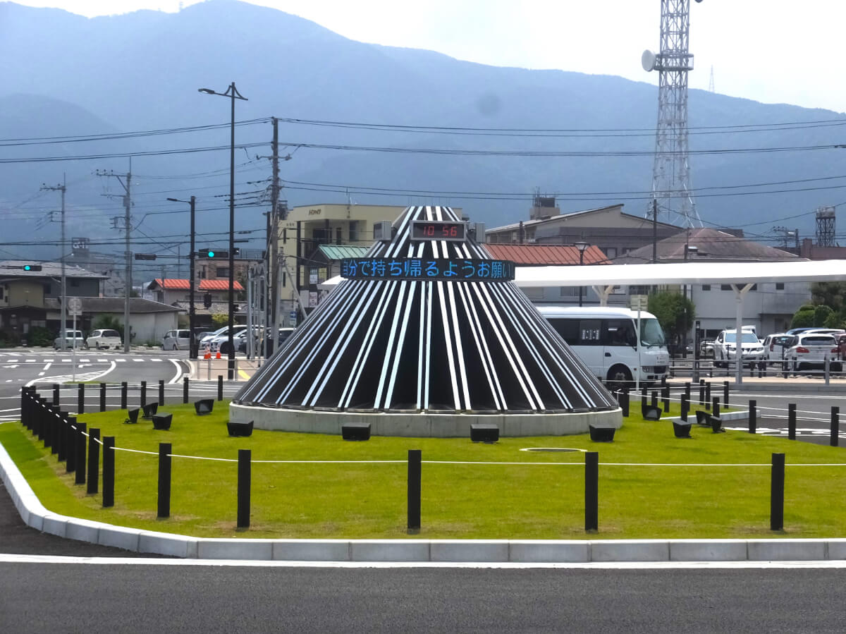 御殿場駅 富士山　モニュメント