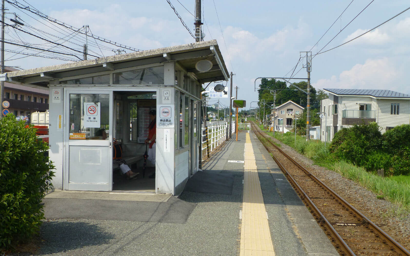 南御殿場駅 ホーム