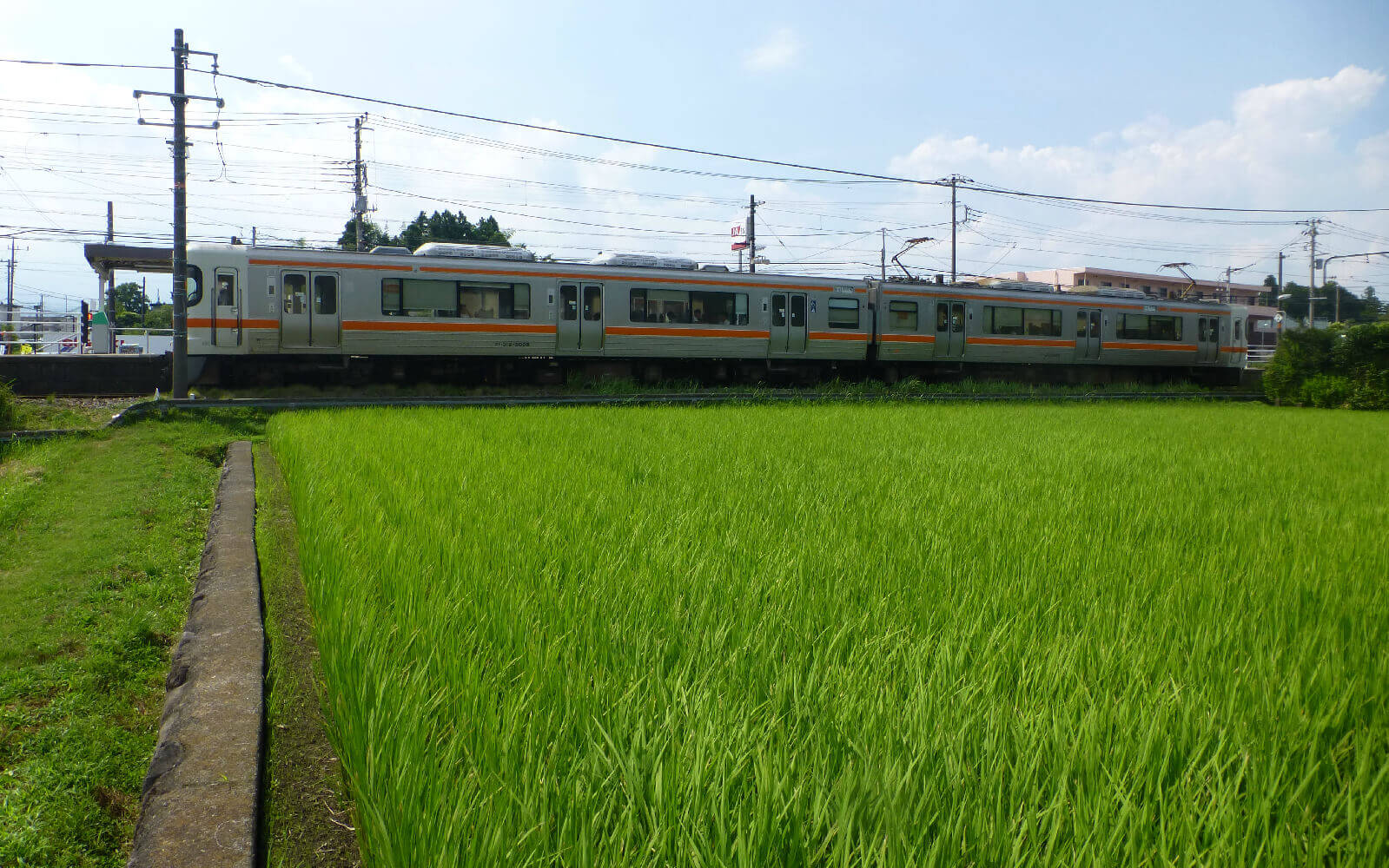 南御殿場駅 ワンマン運転の電車