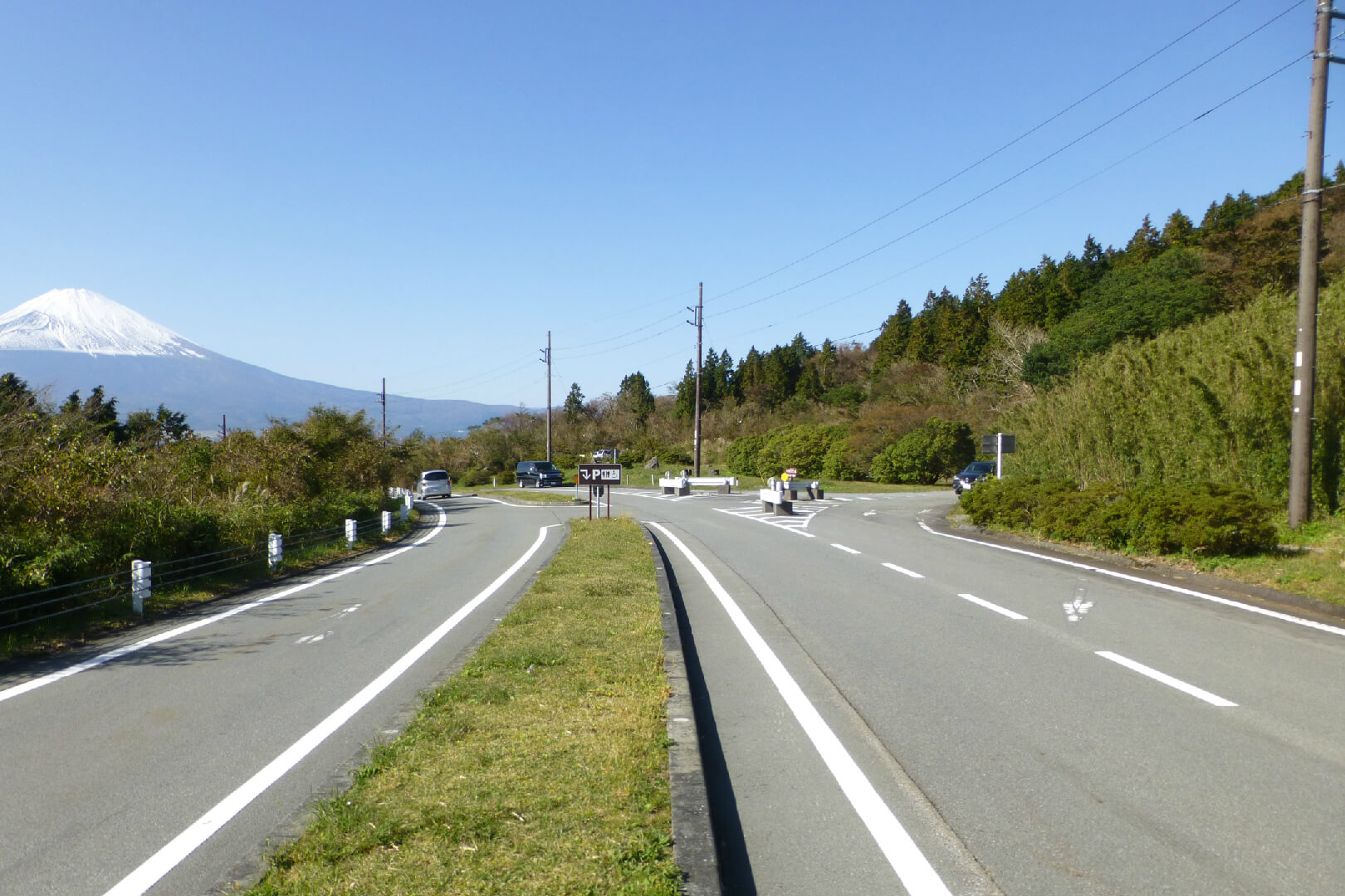 長尾峠 駐車場