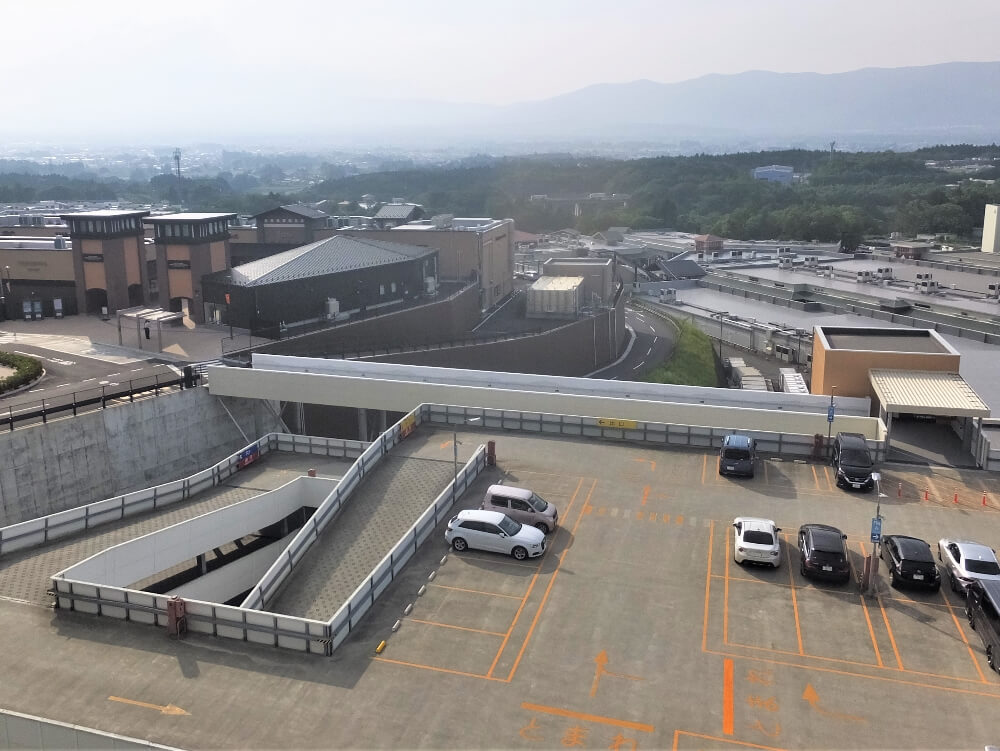 御殿場 アウトレット 第7駐車場