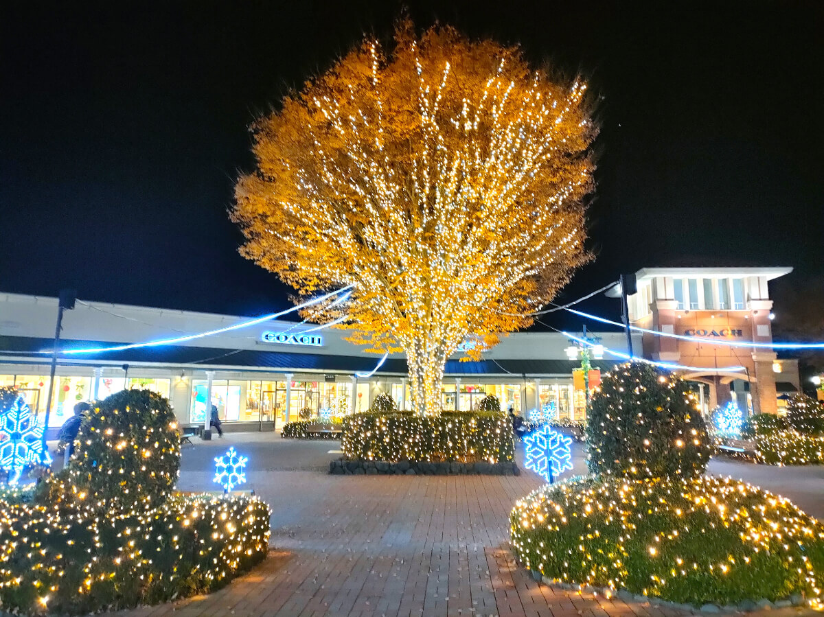 御殿場プレミアム・アウトレット イルミネーション