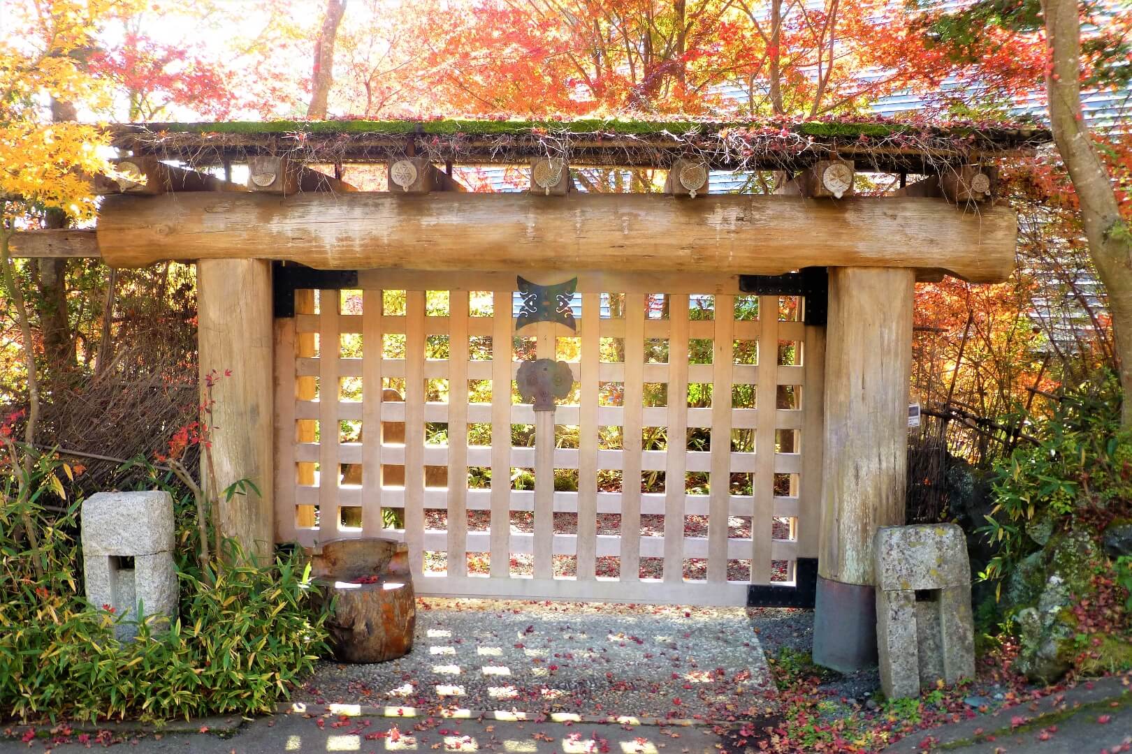 裏口門