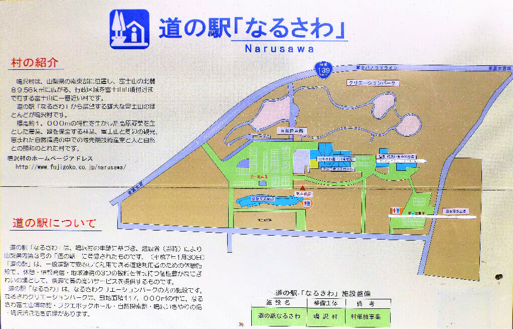 道の駅なるさわ