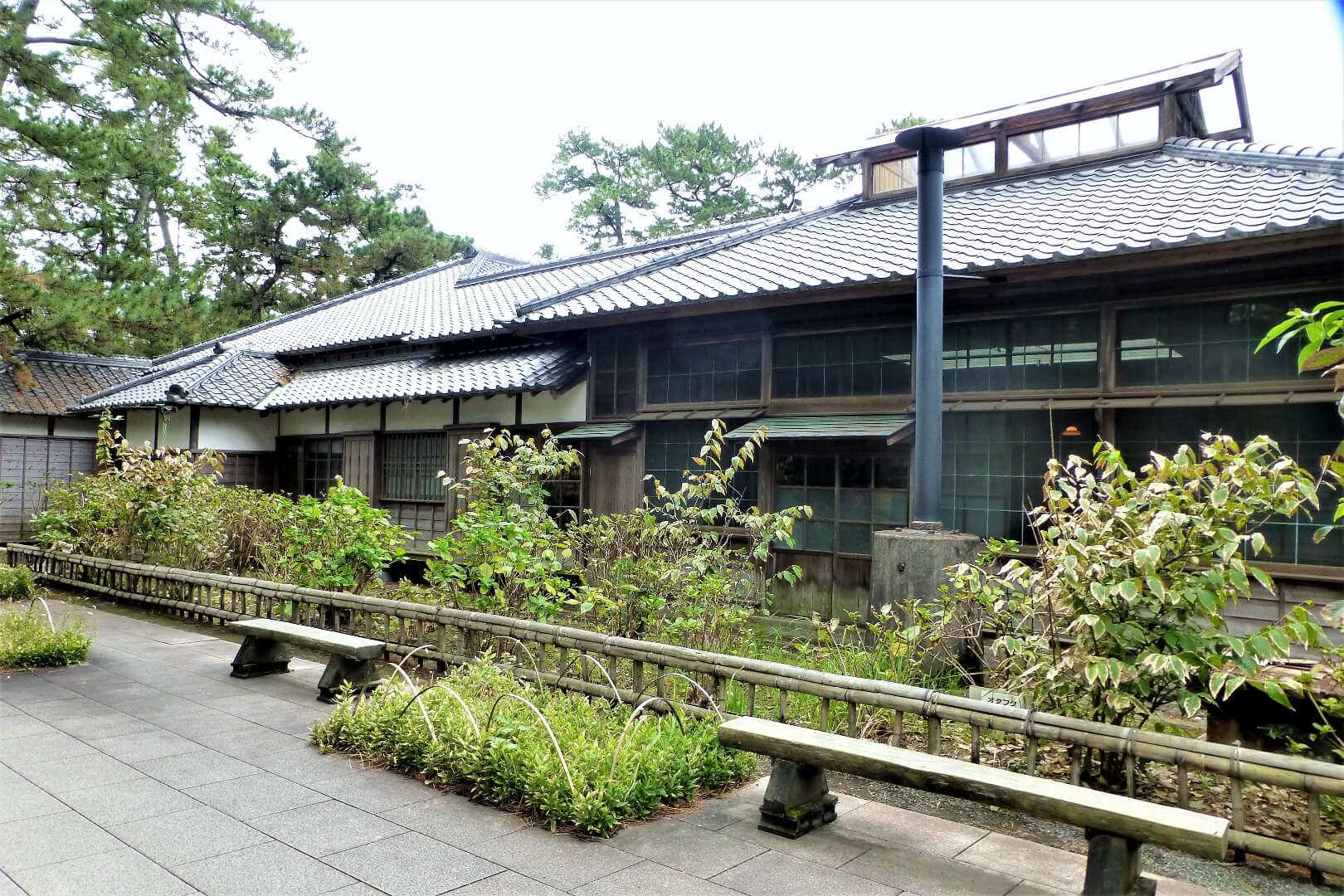 沼津御用邸記念公園 西附属邸 調理室の天窓