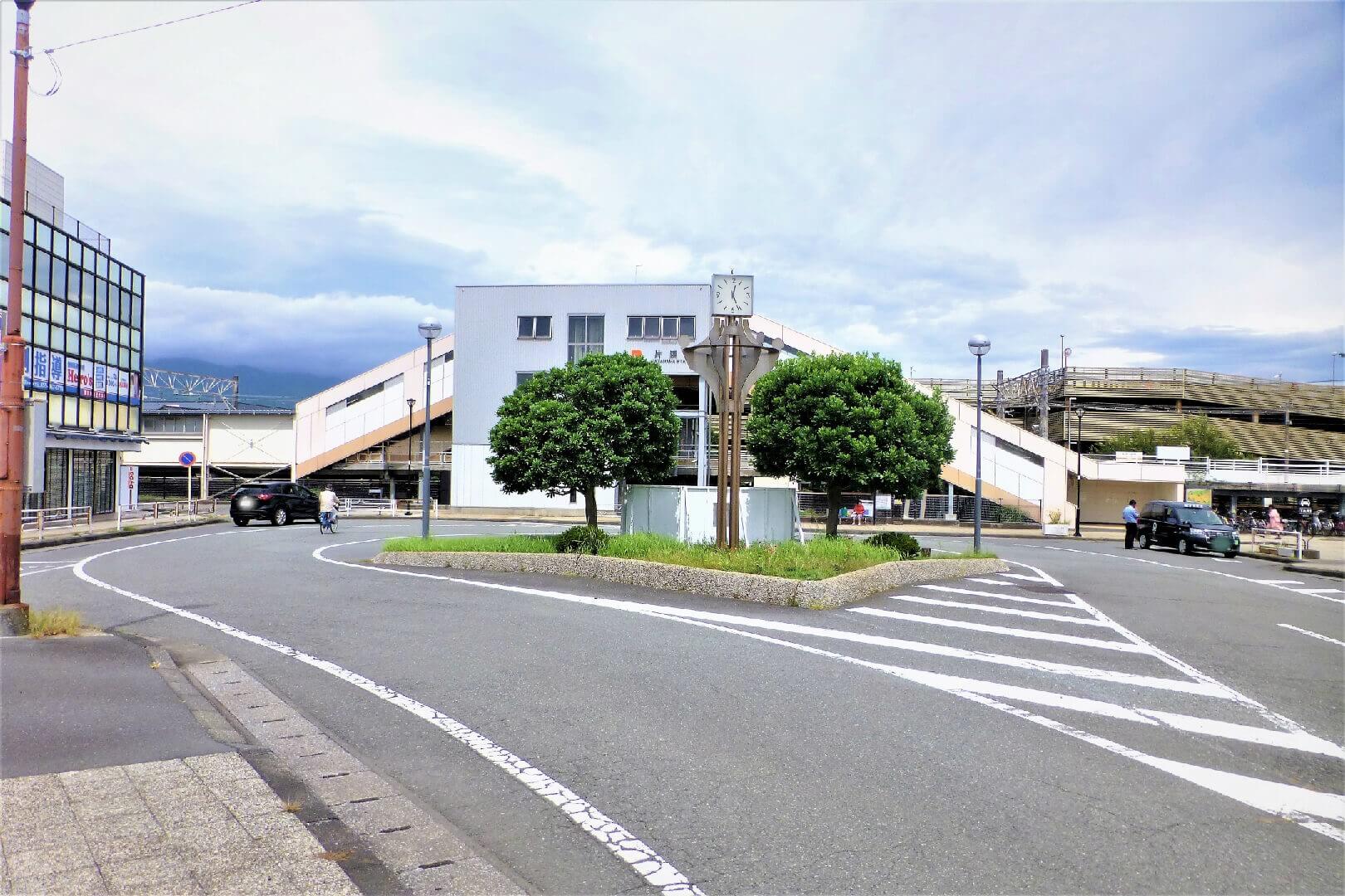 片浜駅 駅前ロータリー
