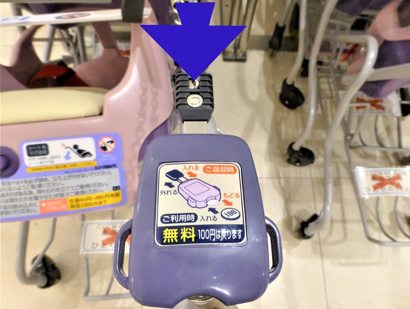 ららぽーと沼津 ベビーカー返却