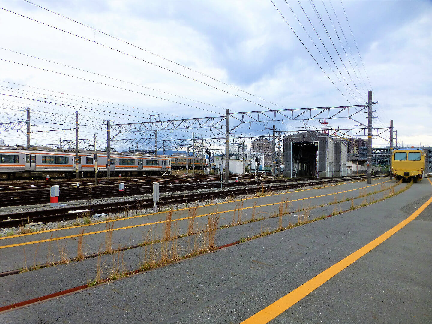 沼津駅 車両基地
