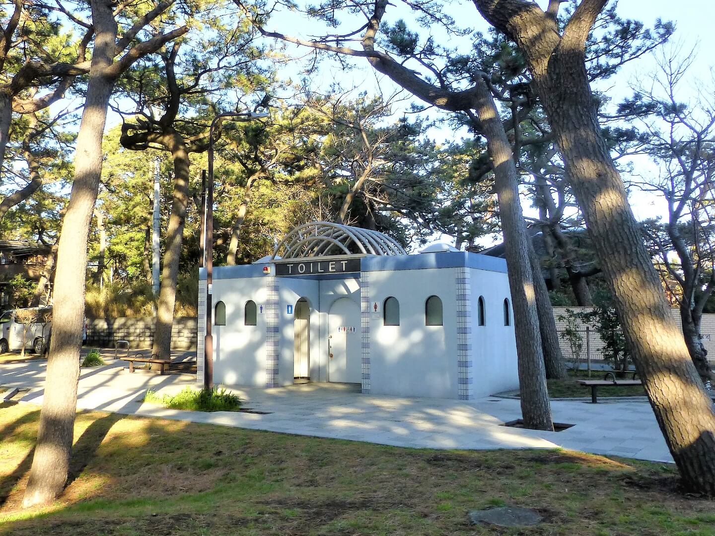 港口公園 トイレ