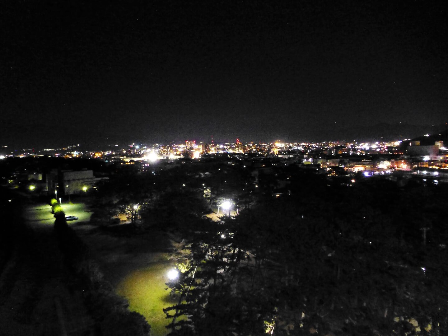 沼津市内の夜景