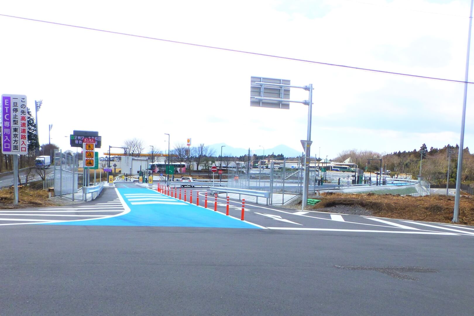 足柄スマートインター 上り