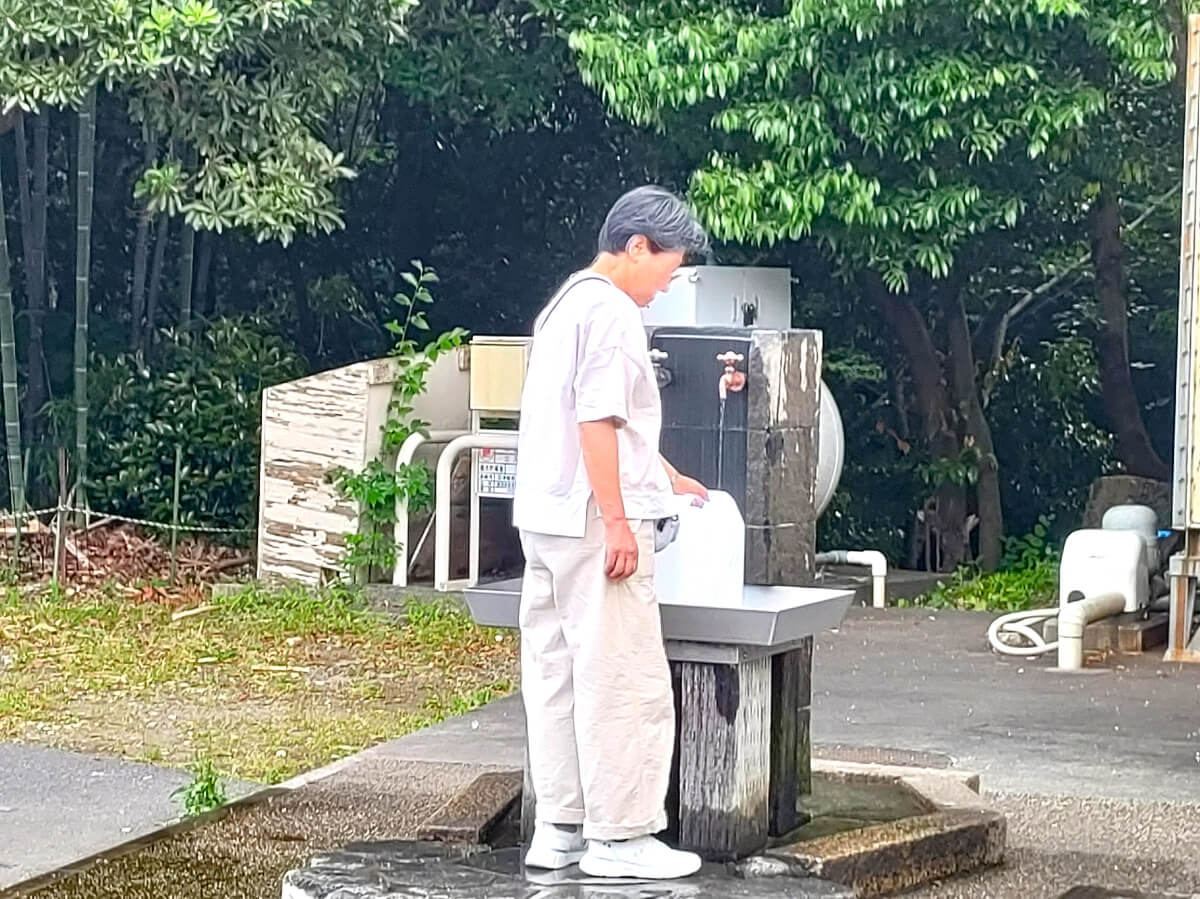 柿田川公園 水汲み場(豆腐館横)