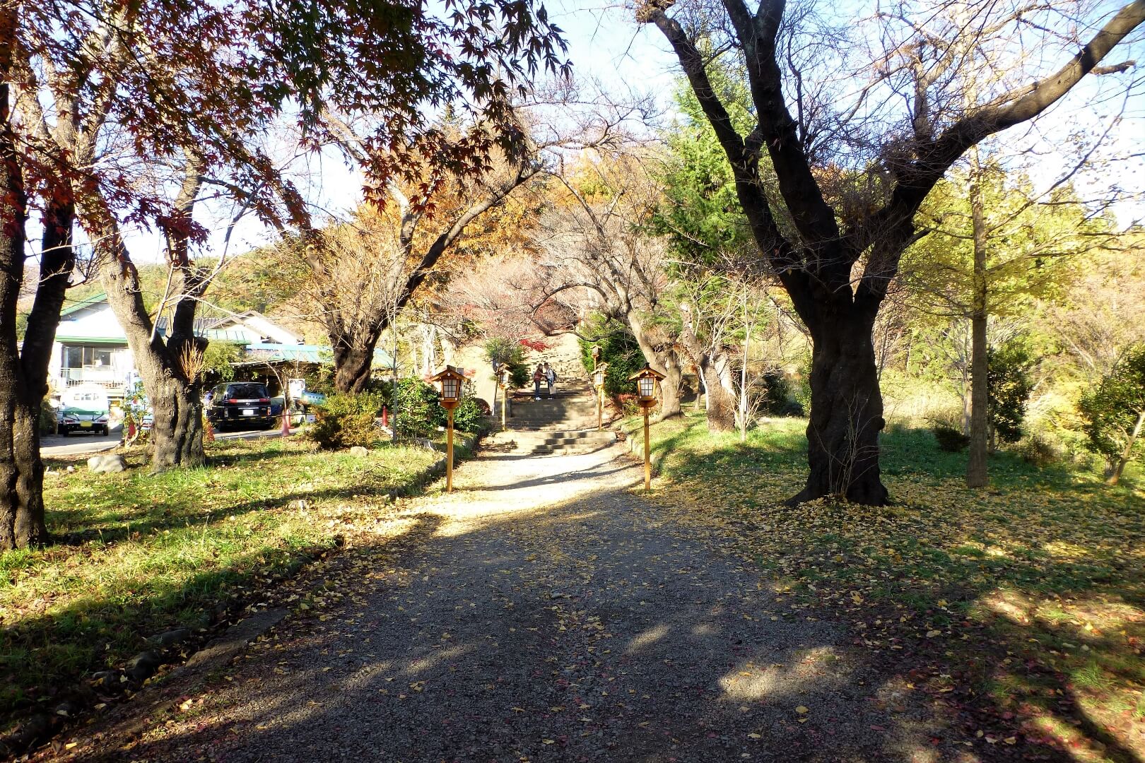 新倉山浅間公園 参道