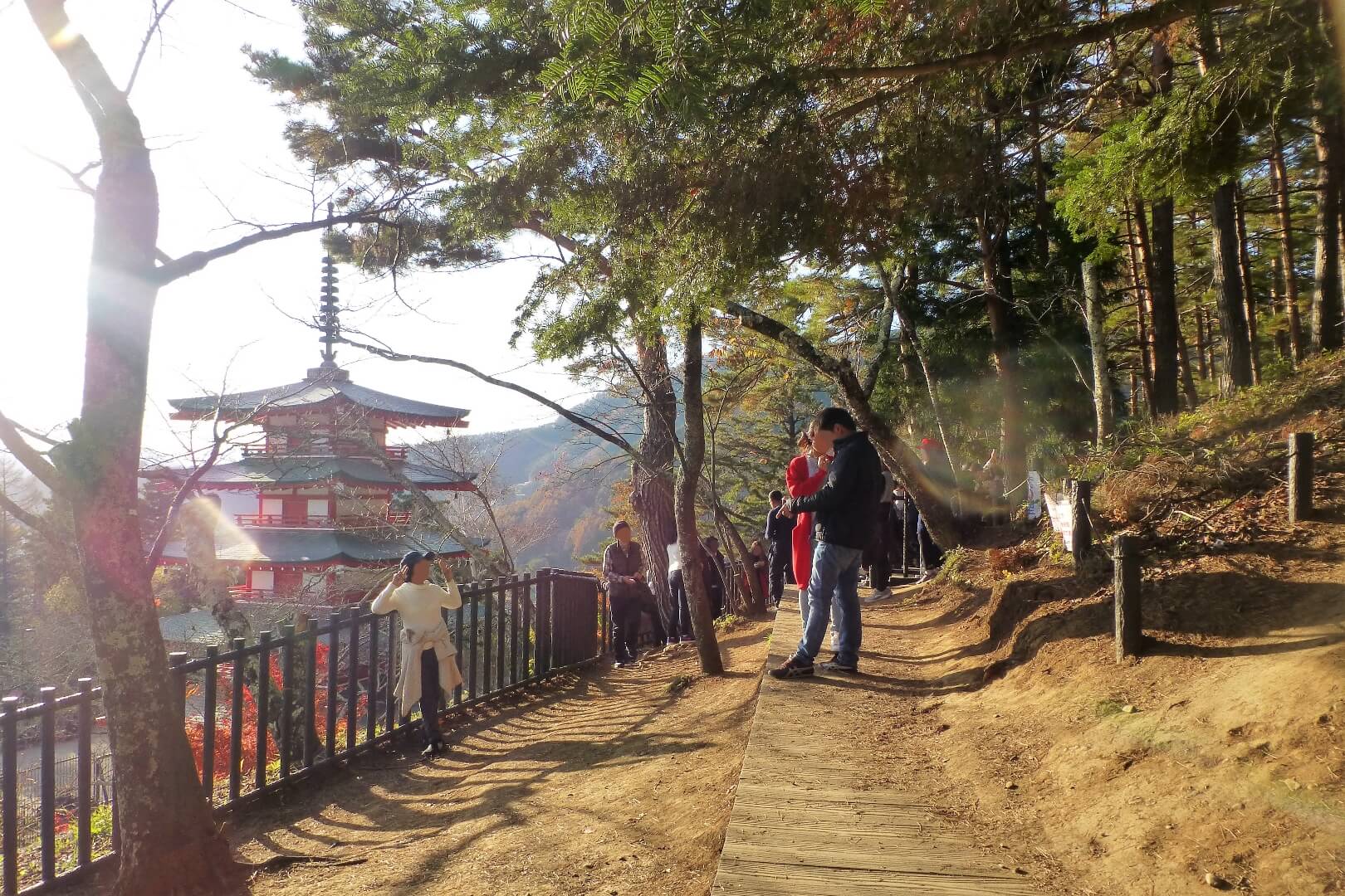 新倉山浅間公園 展望デッキ