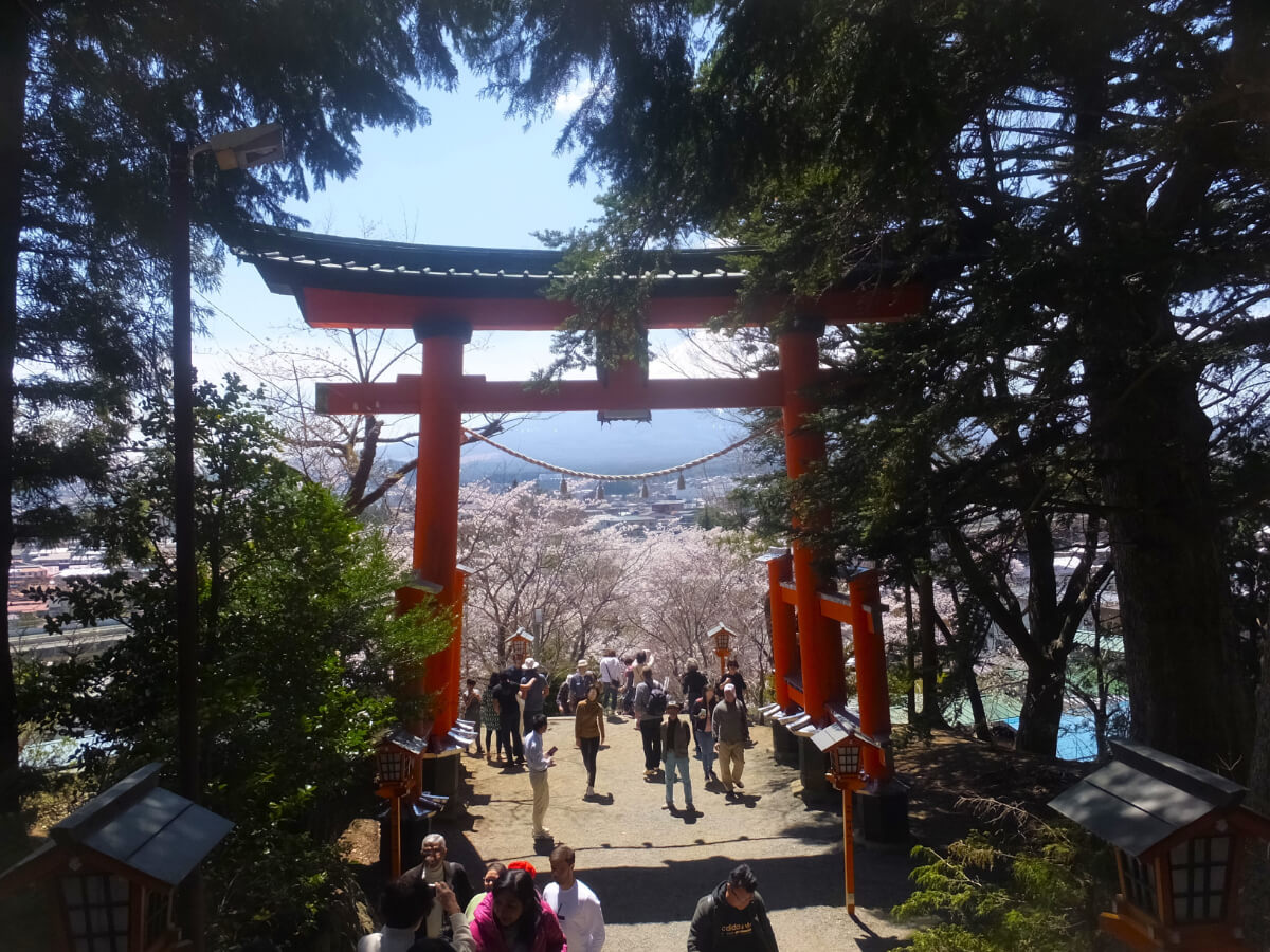 三國第一山 両部鳥居